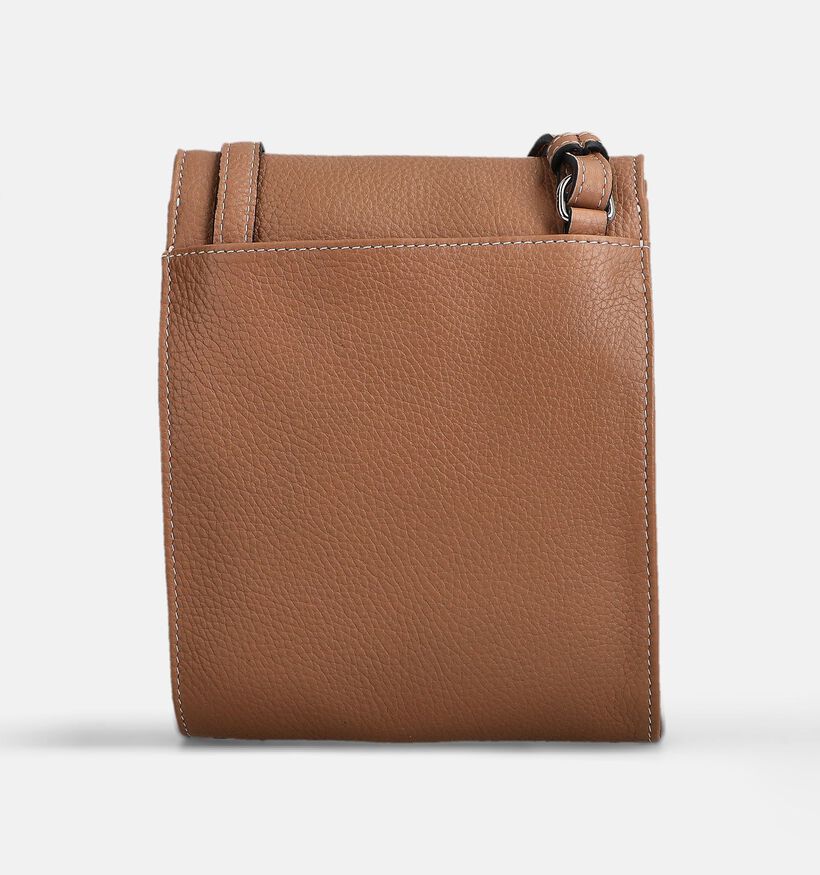 Crinkles Sac port&eacute; crois&eacute; en Beige pour femmes (373907)