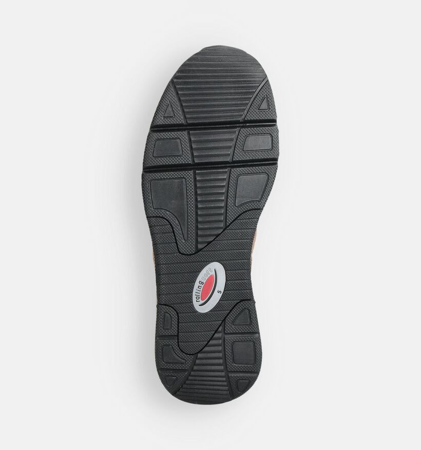 Gabor Rollingsoft Cognac Veterschoenen voor dames (360322) - geschikt voor steunzolen