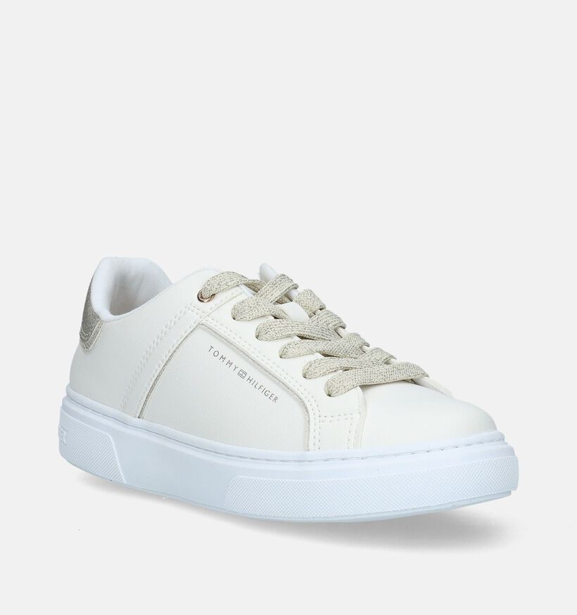 Tommy Hilfiger Witte Sneakers voor meisjes (337760) - geschikt voor steunzolen