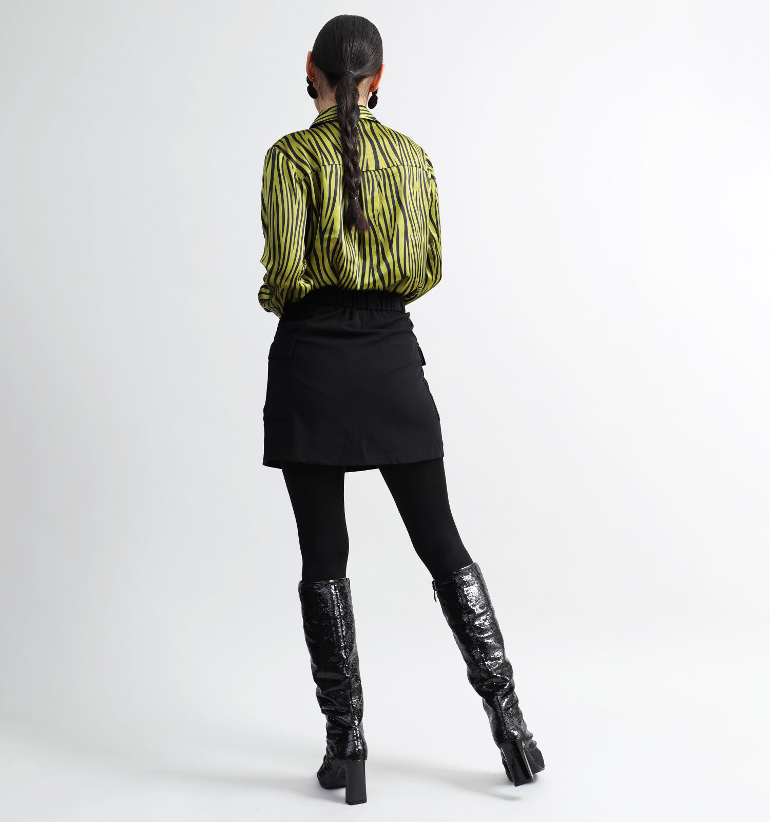 Korte zwarte rok shop