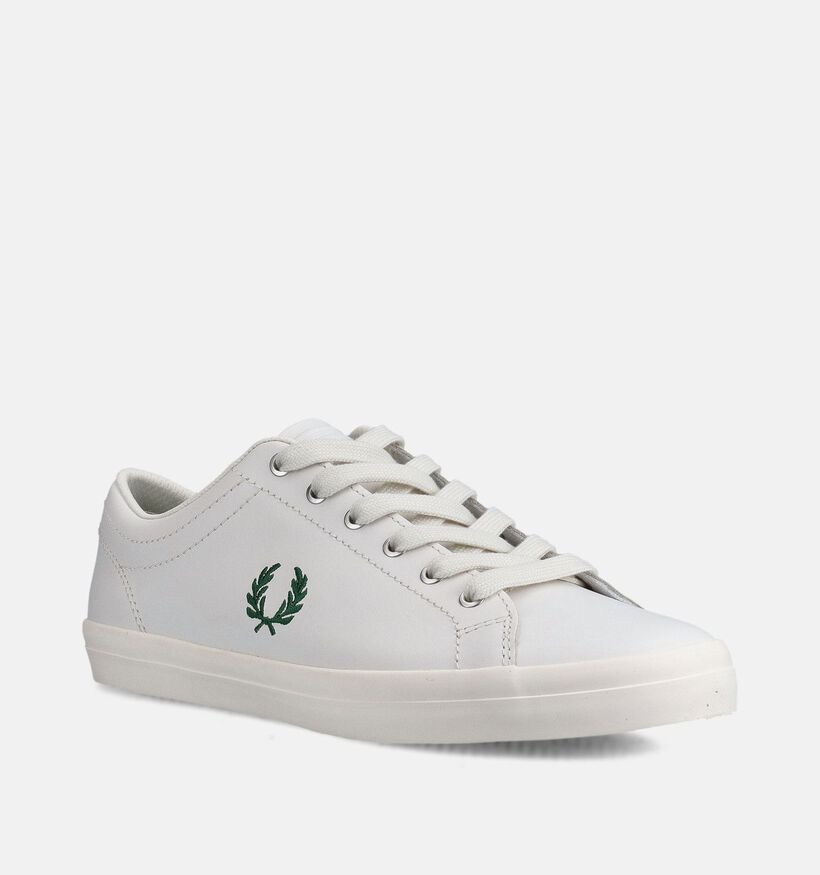 Fred Perry Baseline Witte Veterschoenen voor heren (365708)