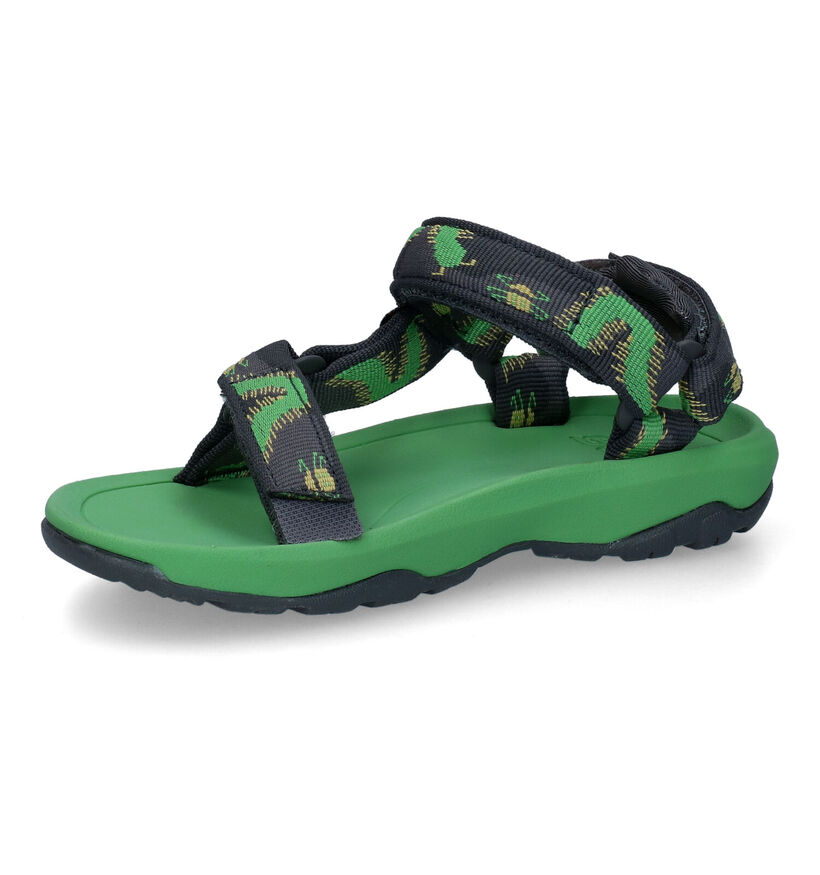 Teva Hurricane Blauwe Sandalen in stof (322026)