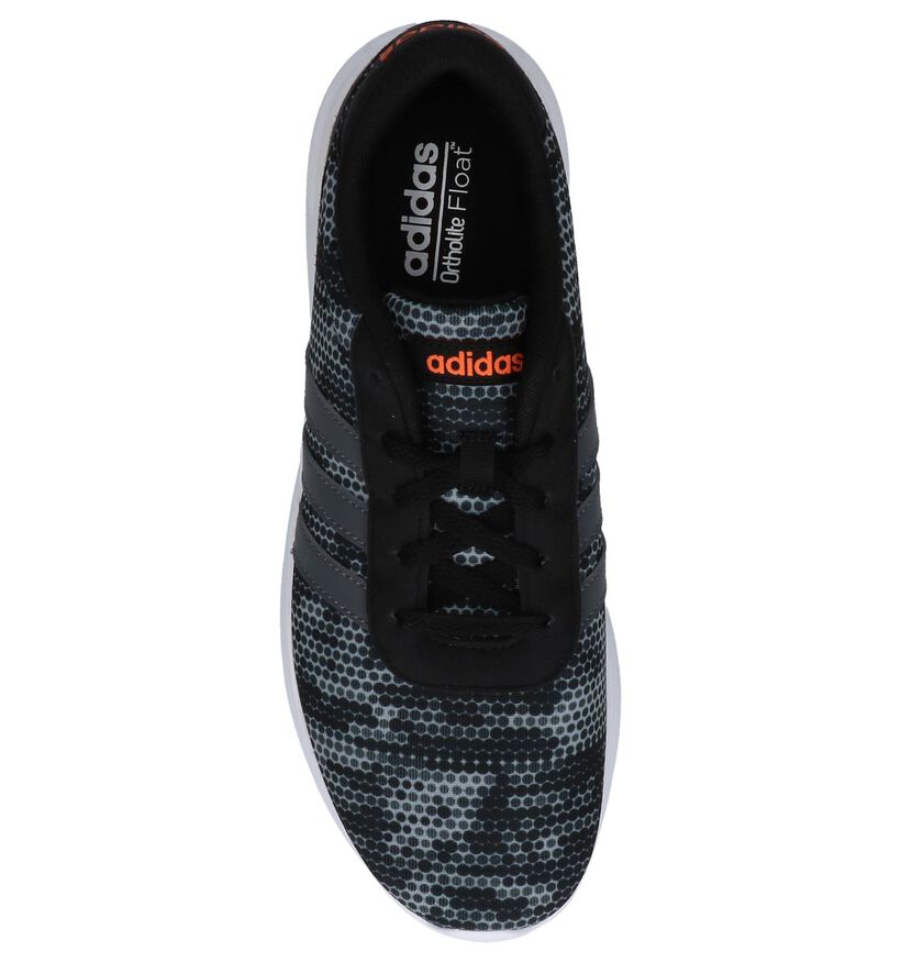 adidas Lite Racer Runner Sneakers Grijs met Tekening, , pdp