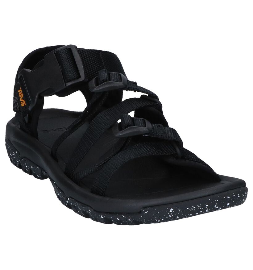 Zwarte Sandalen Teva Hurricane in stof (242704)