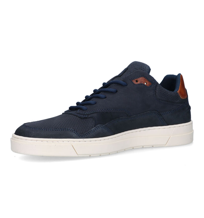 Bullboxer Chaussures à lacets en Bleu pour hommes (323412) - pour semelles orthopédiques