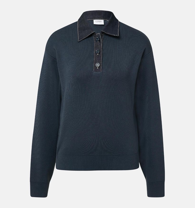 comma Pull en Bleu pour femmes (364876)