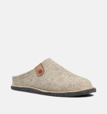 Rohde Pantoffels Bruin/Beige