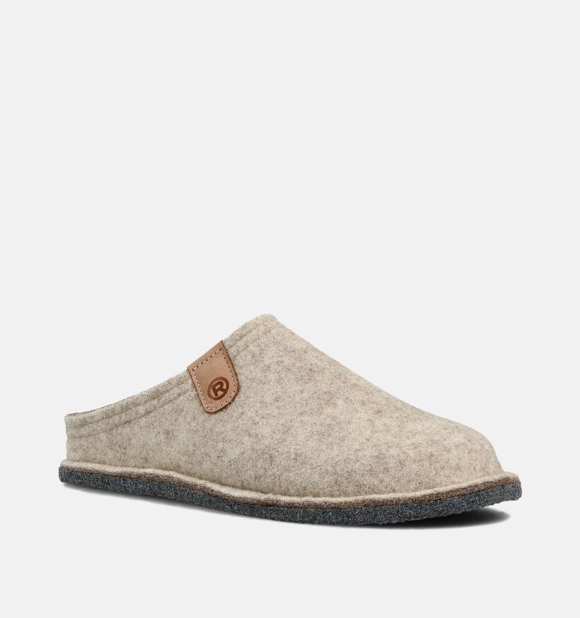 Rohde Lucca Lichtbeige Open Pantoffel voor dames (364824) - geschikt voor steunzolen