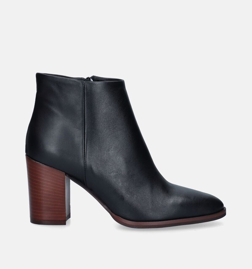 Laurent David Dany 01 Zwarte Enkellaarzen voor dames (348573)