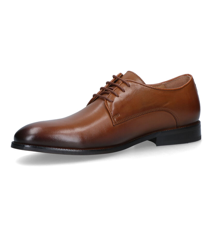 Scapa Chaussures classiques en Cognac pour hommes (324205) - pour semelles orthopédiques