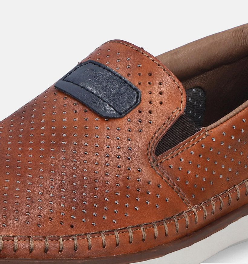 Rieker Chaussures à enfiler en Cognac pour hommes (354799)