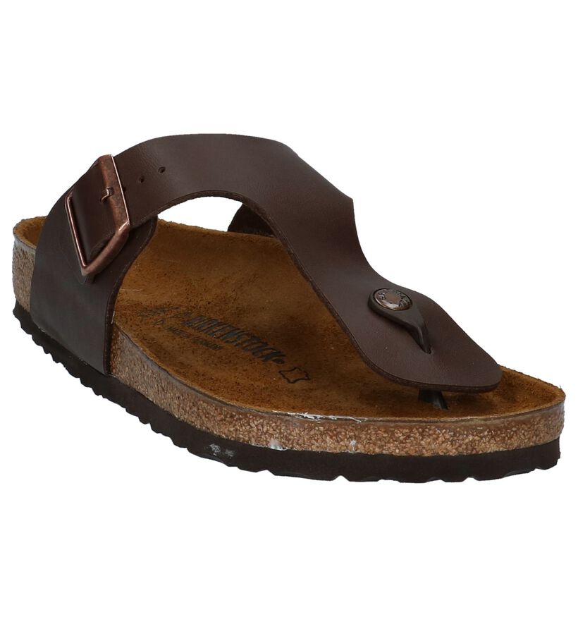 Birkenstock Ramses Zwarte Teenslippers voor heren (322799)