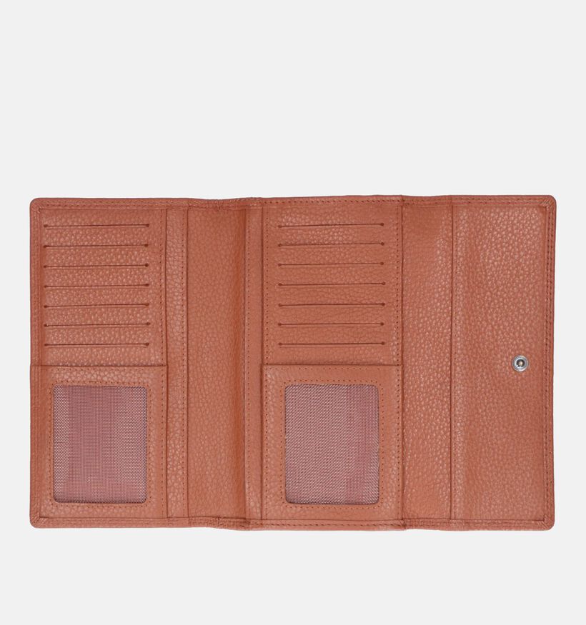 Label M Porte-monnaie à rabat en Marron pour femmes (349925)