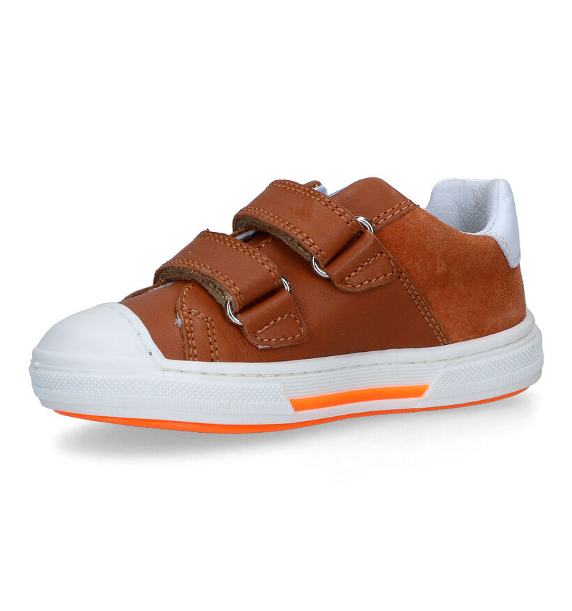 FR by Romagnoli Cognac Velcroschoenen voor jongens (324055)