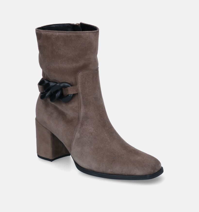 Gabor Bottines à talons en Beige pour femmes (315235)