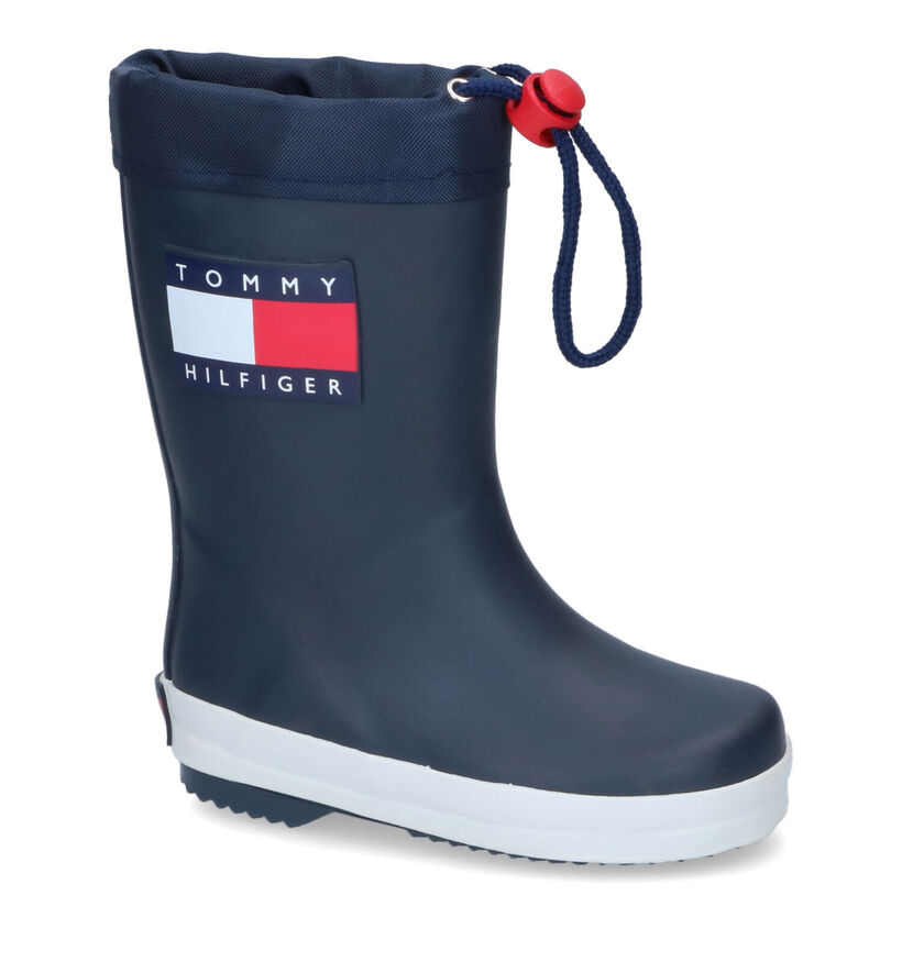 Tommy Hilfiger Blauwe Regenlaarzen voor meisjes, jongens (303888) - geschikt voor steunzolen