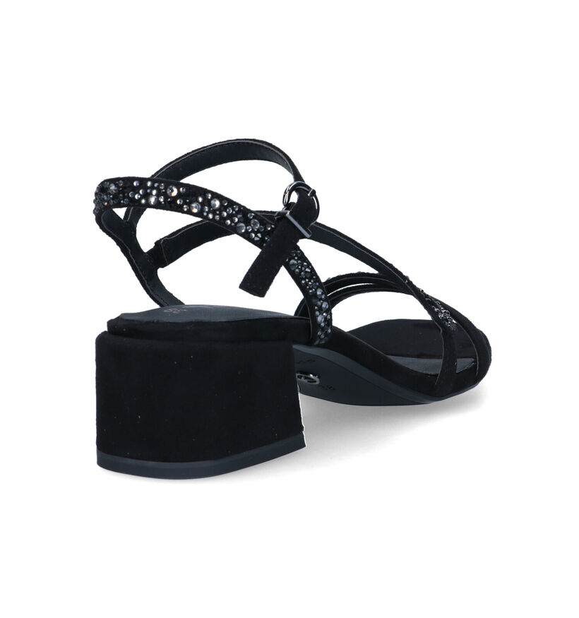 Tamaris Sandales à talons en Noir pour femmes (325586)