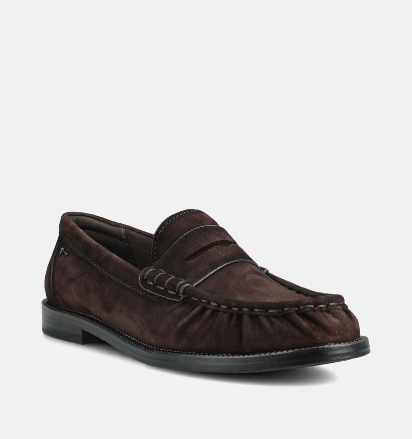 Tamaris Donkerbruine Mocassins voor dames (376704)