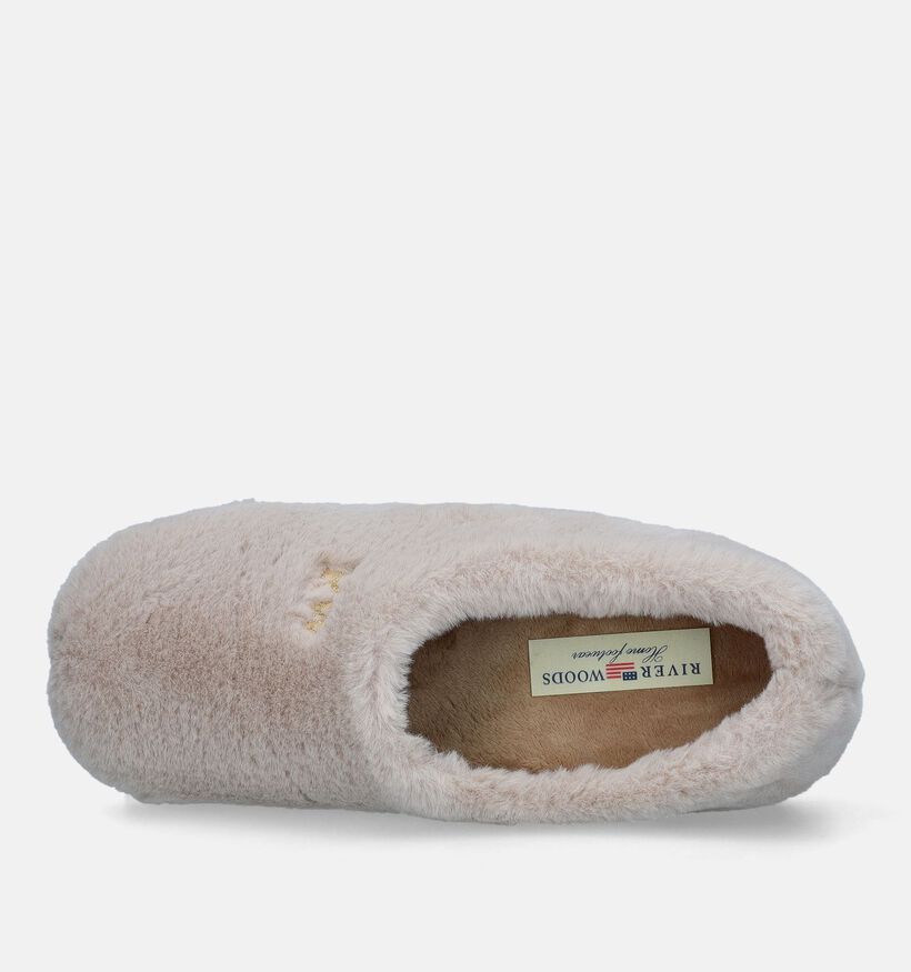 River Woods Nala Pantoufles en Beige pour femmes (332637)