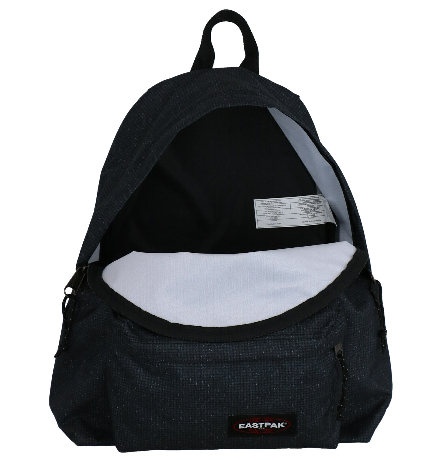 Zwarte clearance eastpak tas
