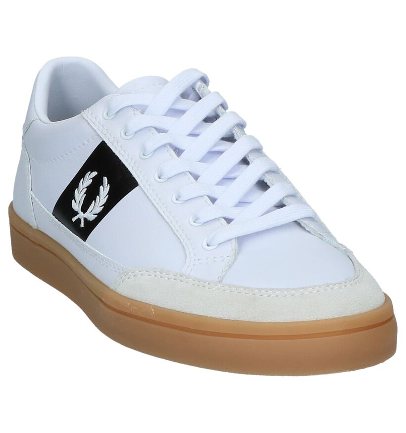 Fred Perry Baskets basses en Blanc en cuir (224340)