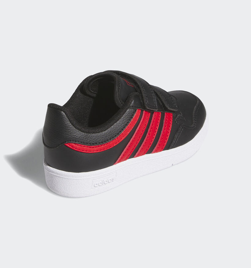 adidas Hoops 4.0 Zwarte Sneakers voor jongens, meisjes (362464)