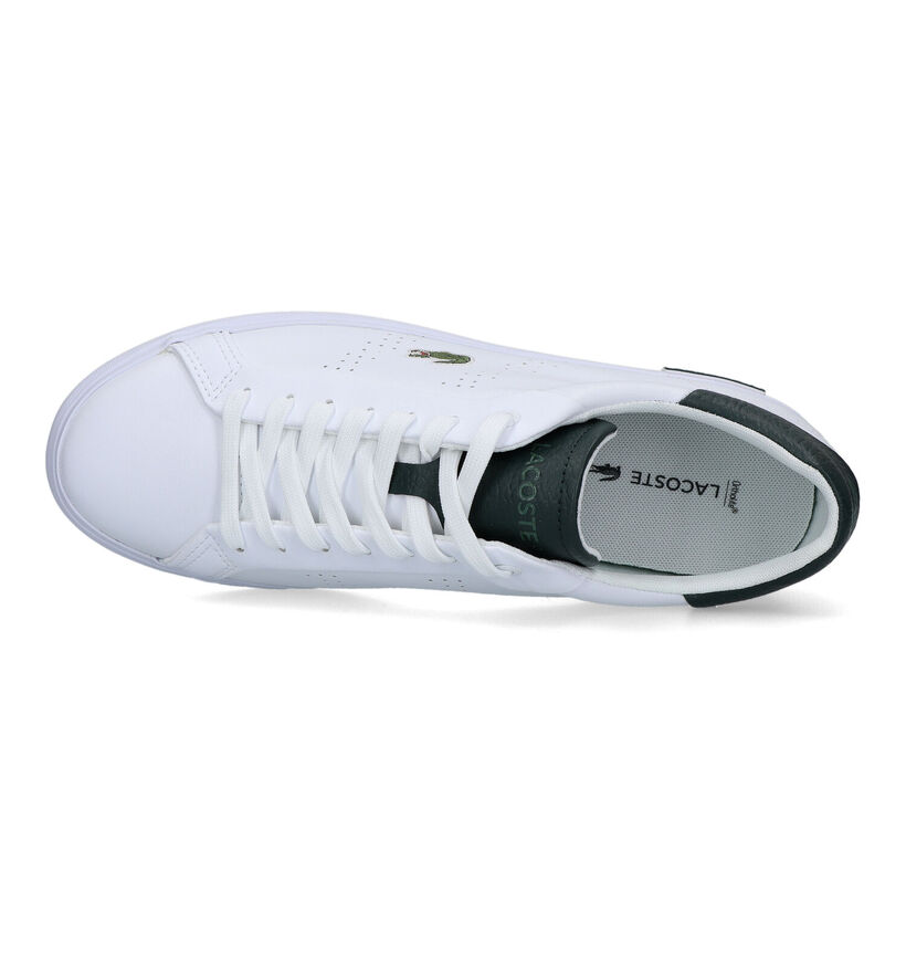 Lacoste Powercourt 2.0 Chaussures à lacets en Blanc pour hommes (322377)