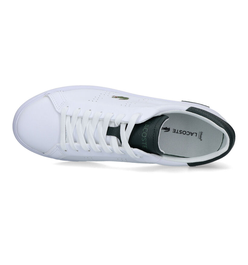 Lacoste Powercourt 2.0 Witte Veterschoenen voor heren (322377)