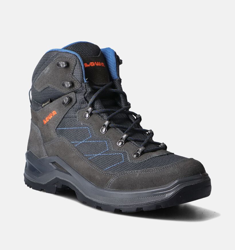LOWA Taurus Pro GTX Mid Grijze Wandelschoenen voor heren (355732) - geschikt voor steunzolen