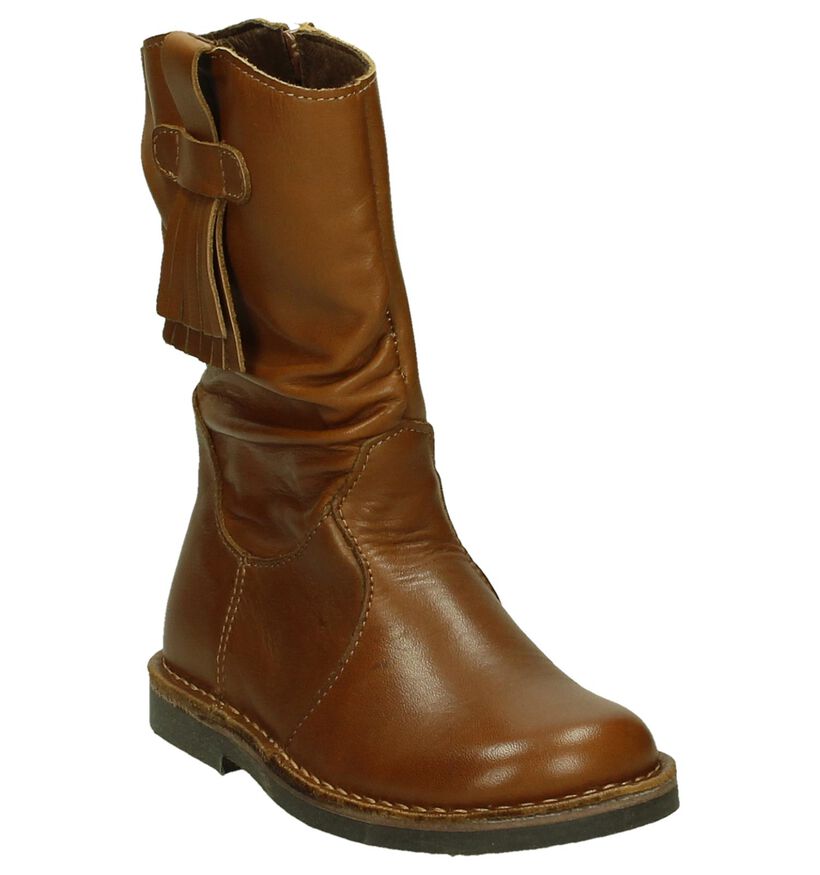 Nörvik Bottes basses en Cognac en cuir (204559)