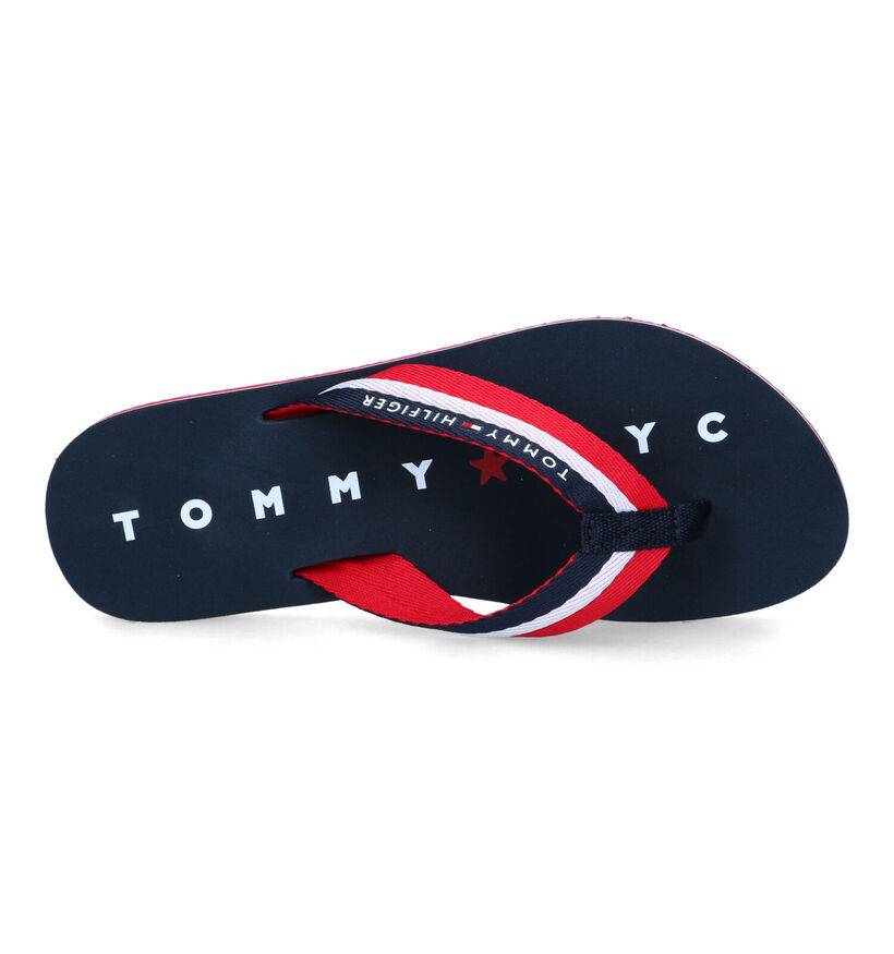 Tommy Hilfiger Loves NY Beach Blauwe Teenslippers voor dames (333017)