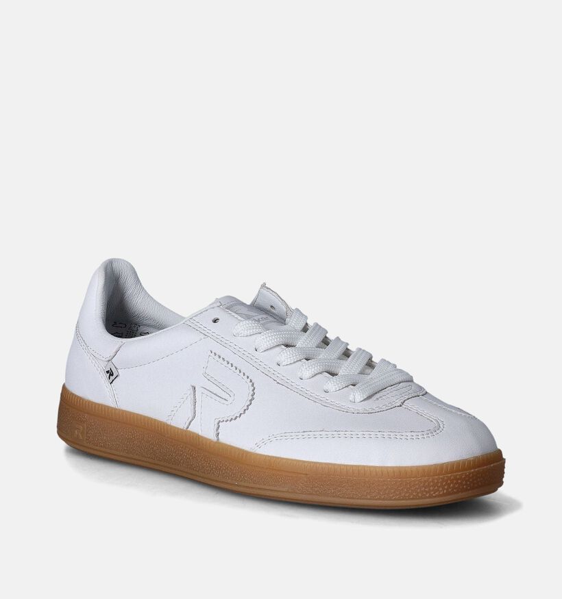 Rieker Witte Sneakers voor dames (354941) - geschikt voor steunzolen