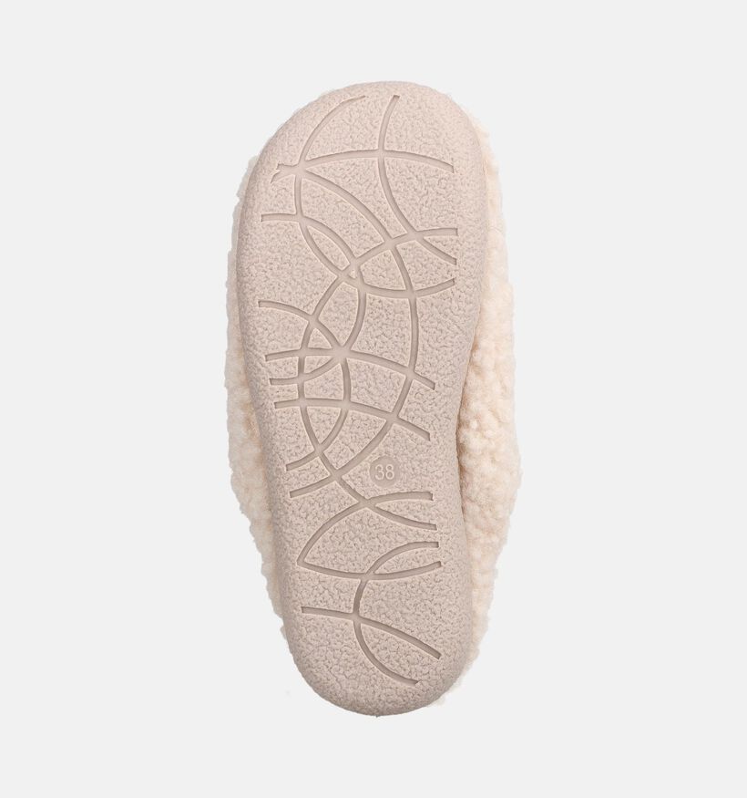 Torfs Home Pantoufles ouvertes en Beige pour femmes (381416)