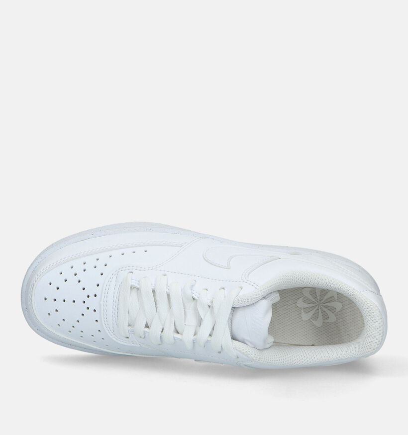 Nike Court Vision Witte Sneakers voor dames (324612)