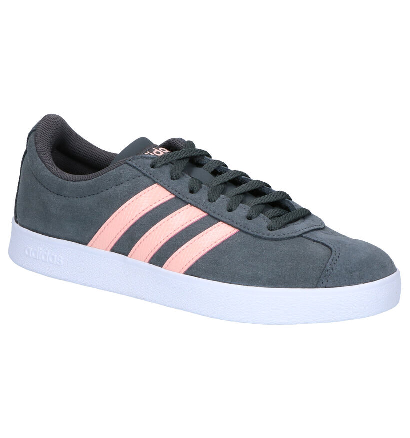 adidas VL Court 2.0 Blauwe Sneakers voor dames (326278)