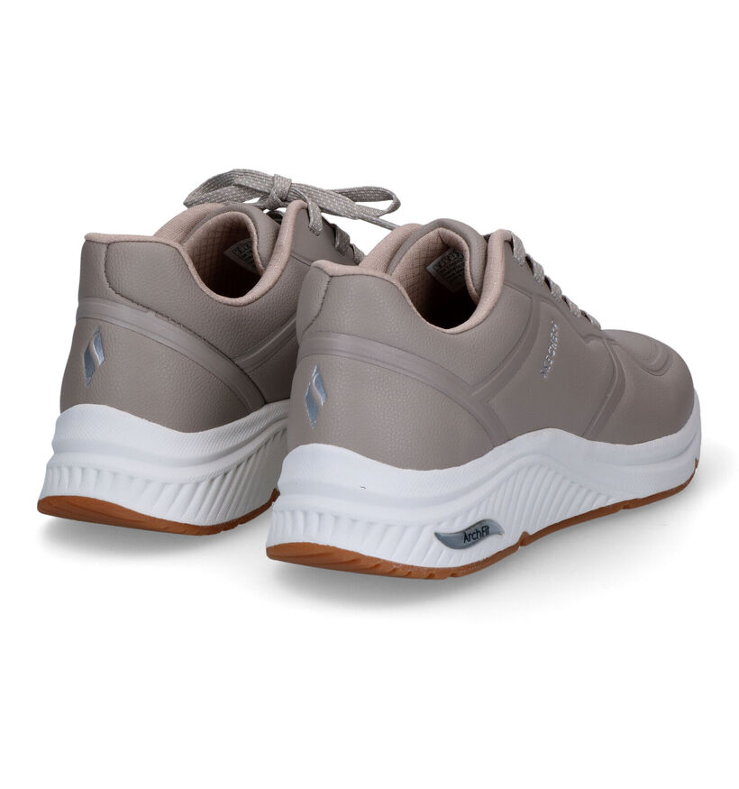 Skechers Arch Fit S-Miles Zwarte Sneakers voor dames (310634) - geschikt voor steunzolen