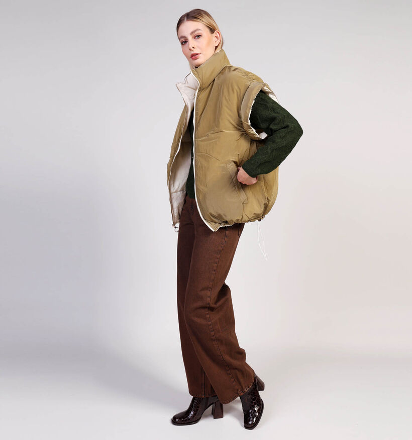 Orfeo Veste sans manches en Écru pour femmes (364340)
