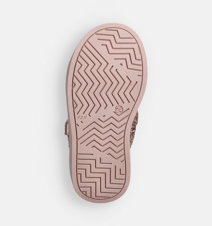 STONES and BONES Flax Chaussures hautes en Rose pour filles (362017) - pour semelles orthopédiques