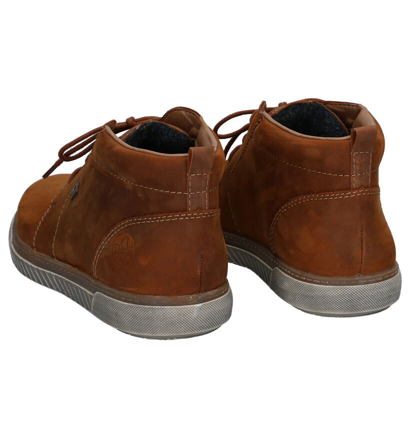 Rieker Chaussures hautes en Cognac en nubuck (281824)