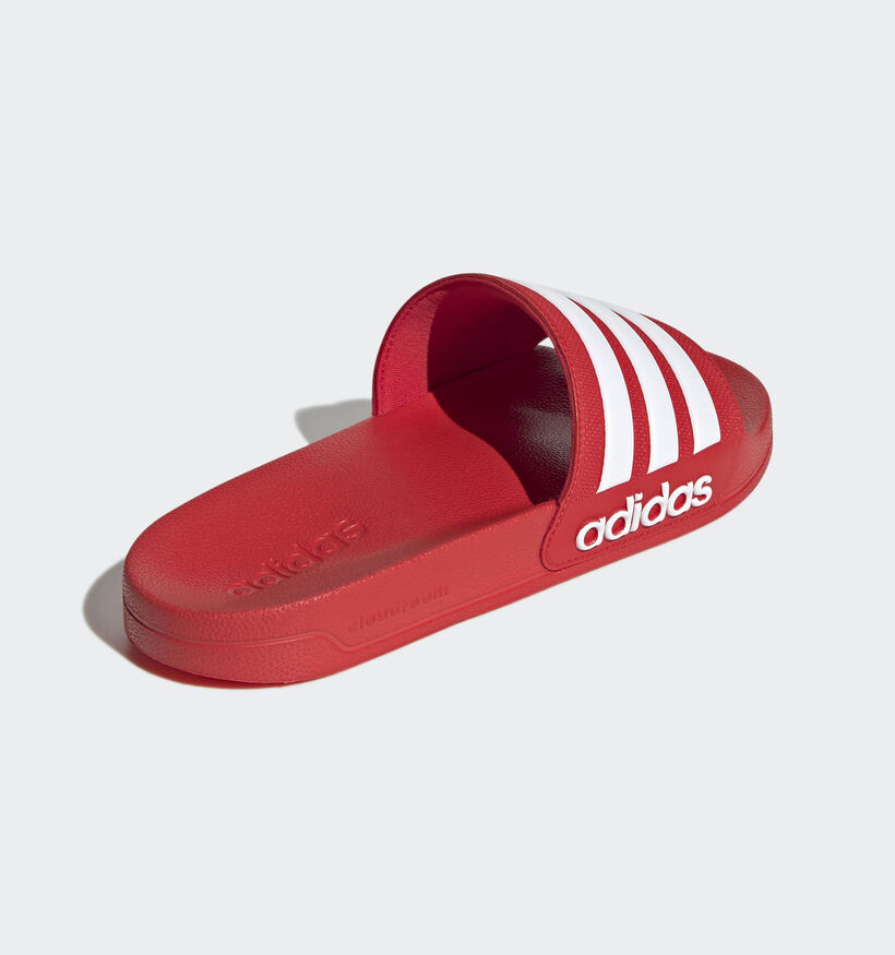 adidas Adilette Shower Claquettes en Rouge pour hommes (367000)