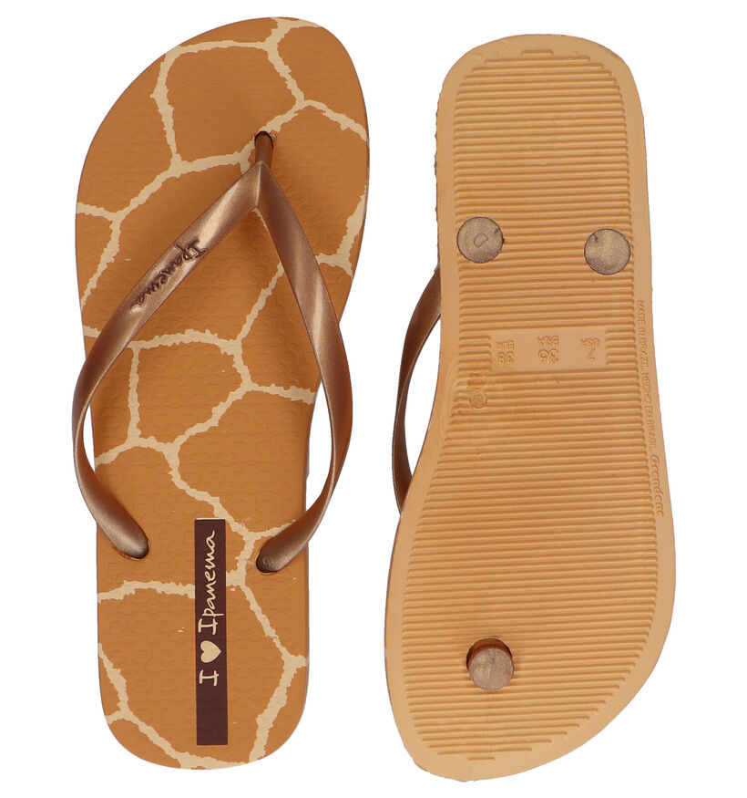 Ipanema I Love Safari Cognac Teenslippers voor dames (286465)