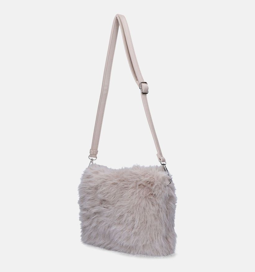Emily & Noah Dominique Taupe Schoudertas voor dames (348195)