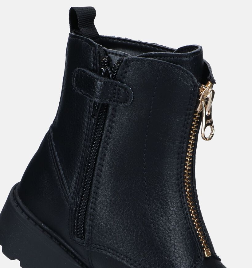 Geox Casey Zwarte Boots voor meisjes (328507) - geschikt voor steunzolen