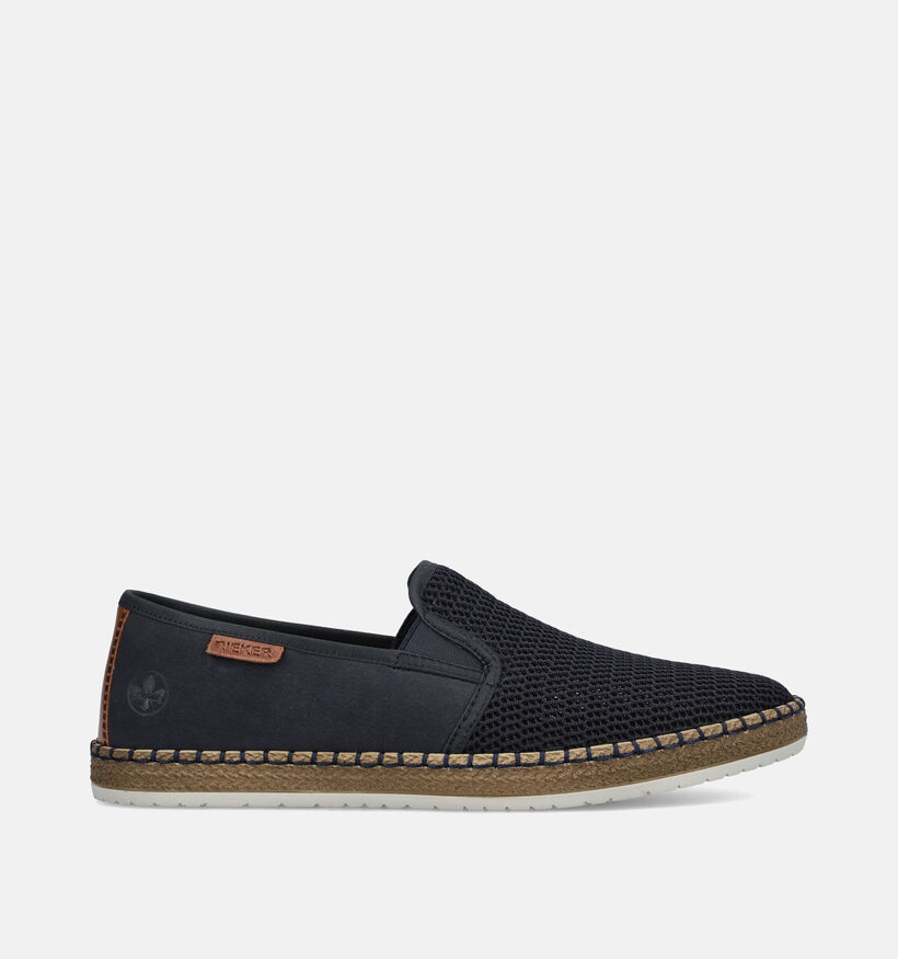 Rieker Chaussures à enfiler en Bleu pour hommes (354798)