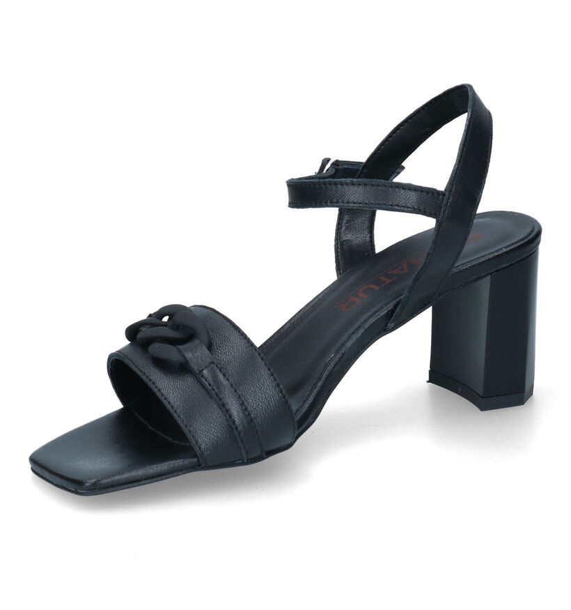 Signatur Begonia Sandales en Noir pour femmes (311140)