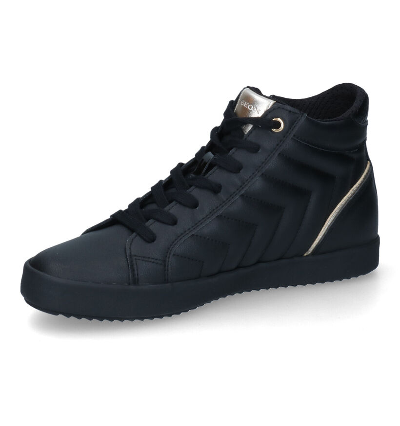 Geox Blomiee Bottines en Noir en simili cuir (312835)