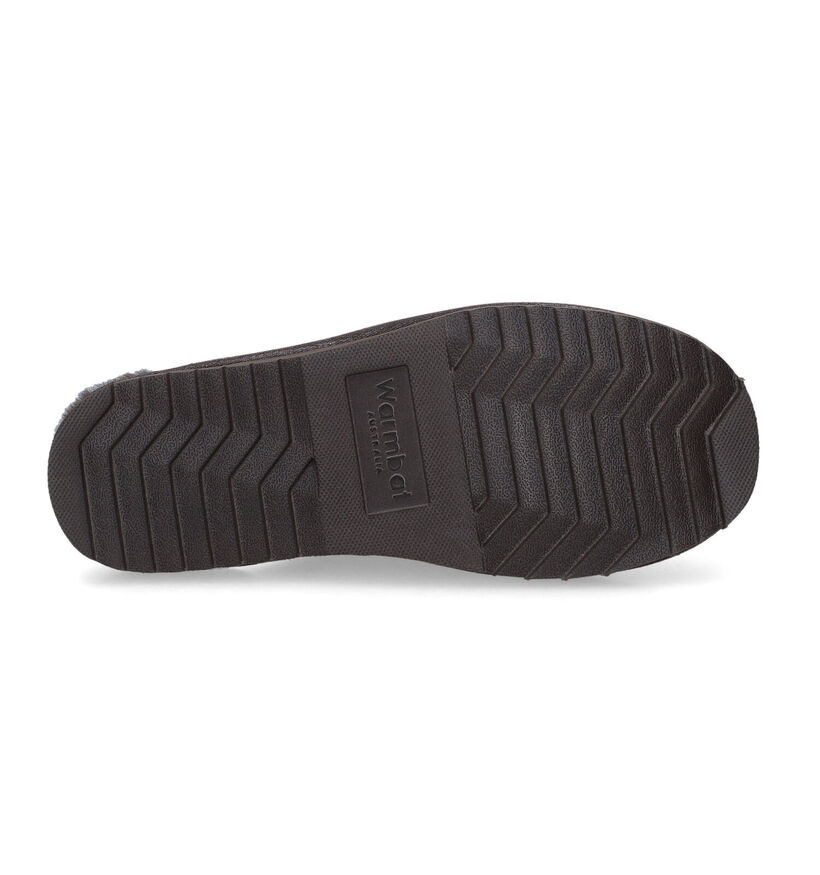 Warmbat Classic Bruine Pantoffels voor heren (314423)