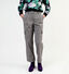 Vero Moda Pia Staight Herringbone Grijze Cargo Broek (340560)