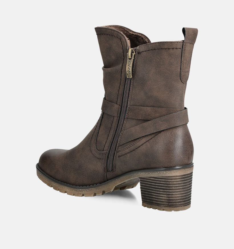 Relife Bottines à talons en Marron pour femmes (363169) - pour semelles orthopédiques