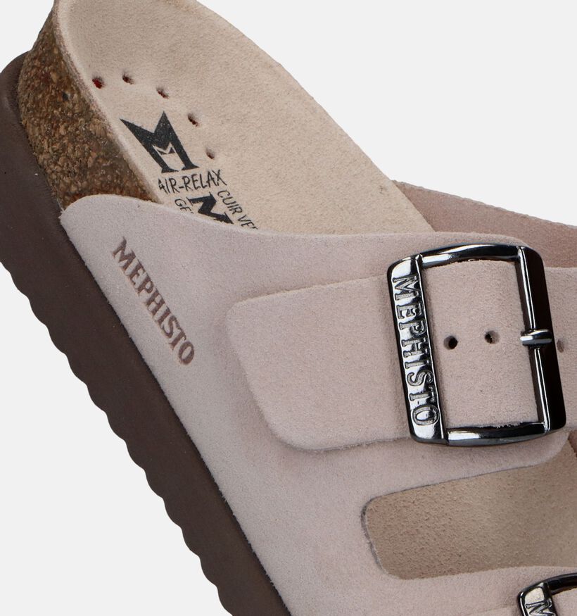 Mephisto Hester Nu-pieds en Beige pour femmes (338991)